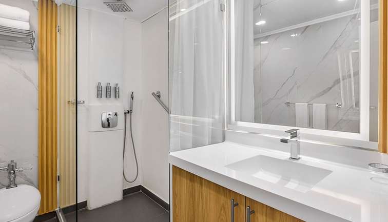 Interior Cabin Bathroom