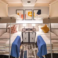 Image related to Decks 2/3 Inside Cabin (4 berths)