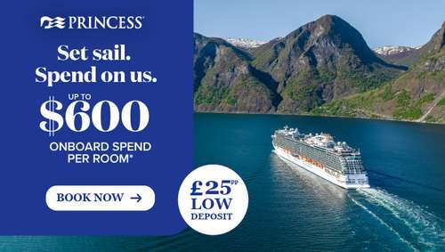 Princess - Up to £600 - Iglu promotional banner