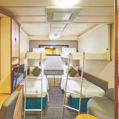 Image related to Decks 2/3 Inside Cabin (4 berths)