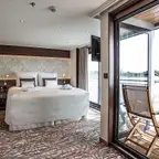 Overview of a French Balcony Suite
