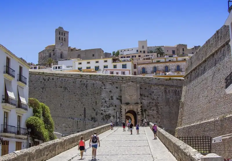 Dalt Vila Ibiza Town Spain