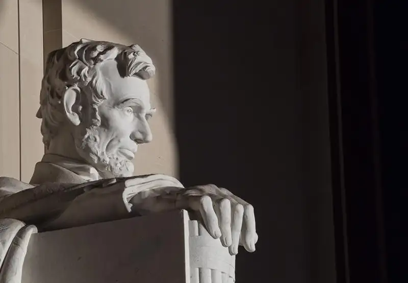 Lincoln Memorial, Reflecting Pool and Washington Monument 