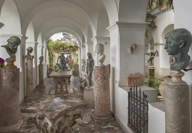 Ville San Michele Capri Naples Italy