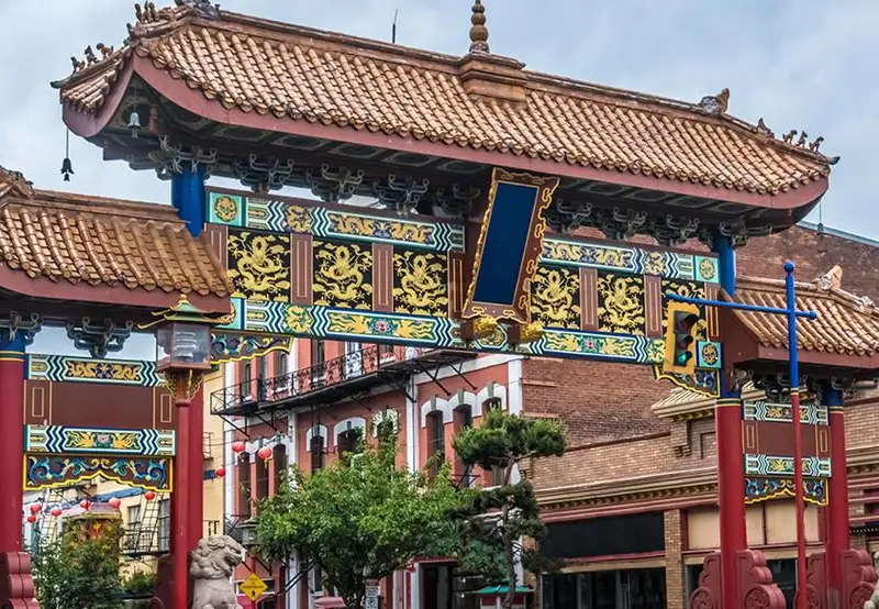 Chinatown District Victoria British Columbia Canada