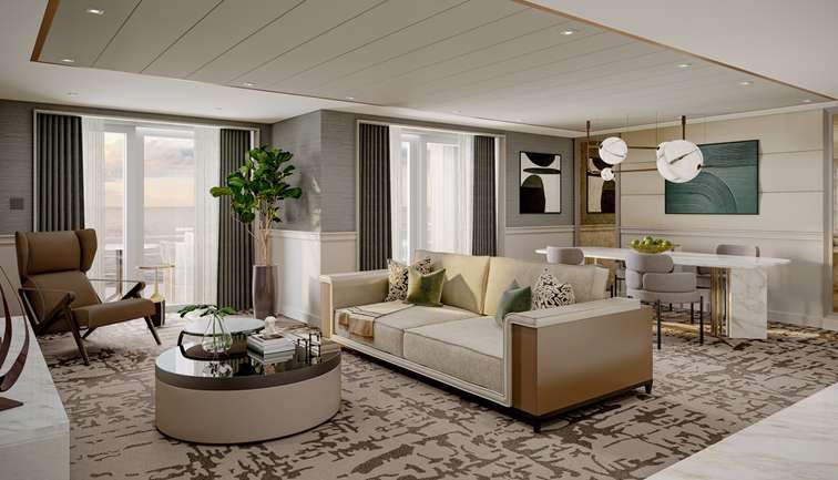 Grand Suite Living Space