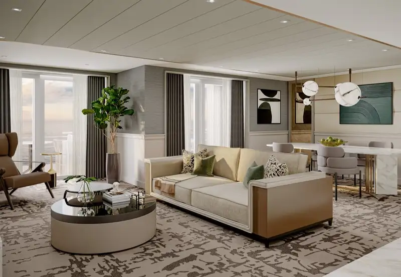 Grand Suite Living Space