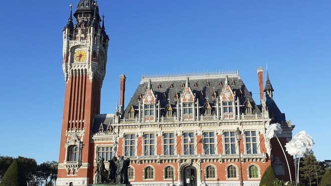 Explore a historic French Channel port watched over by Rodin's famous Burghers.