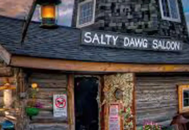 Visit The Salty Dawg Saloon