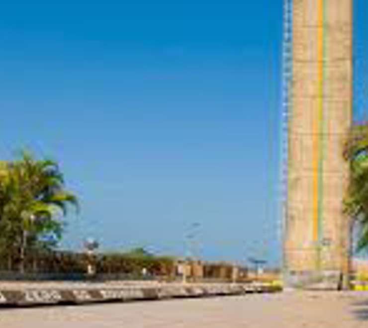Stand on the Equator at Marco Zero
