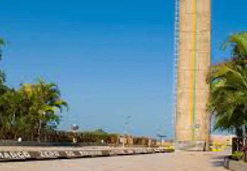 Stand on the Equator at Marco Zero