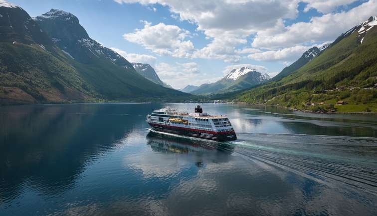 Trollfjord sailing in Kristiandale