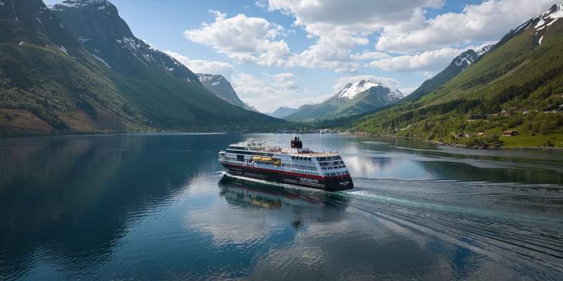 Trollfjord sailing in Kristiandale