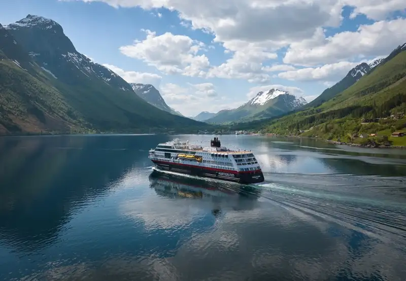 Trollfjord sailing in Kristiandale
