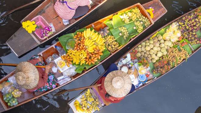 Explore Bangkok's Famous Floating Markets