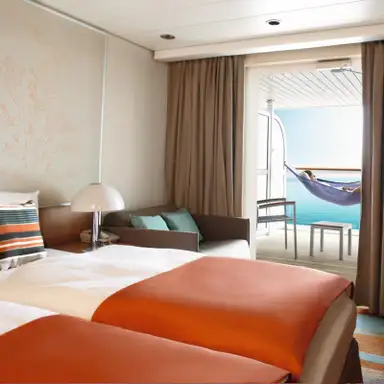 Image related to Balcony Cabin - Large balcony (3 berths)