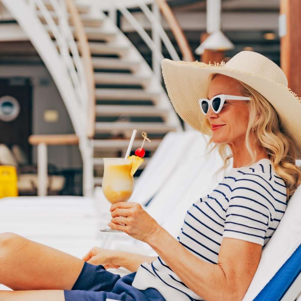 Unwinding on the Pool Deck