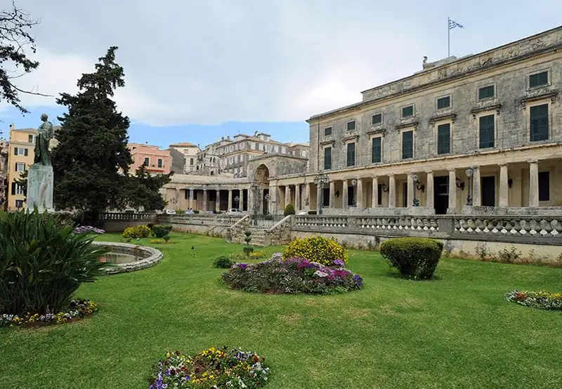 Corfu Town Esplanade Corfu Town Greece