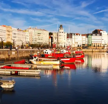 La Coruña (tours to Santiago de Compostela)