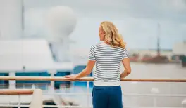 lady on deck