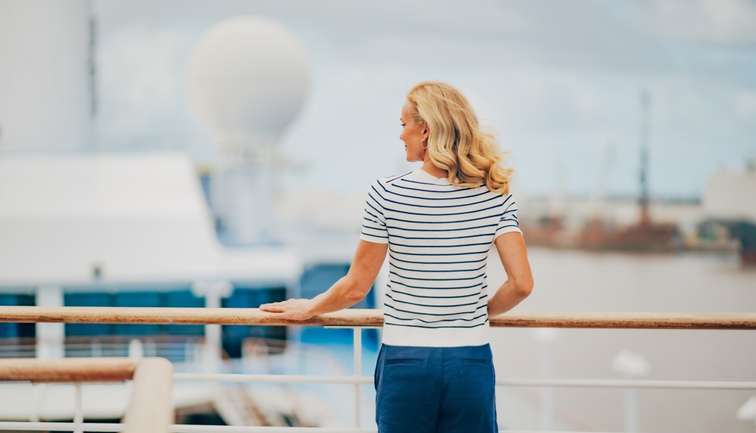 lady on deck