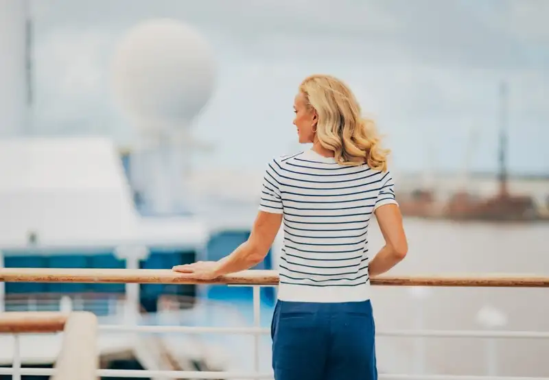 lady on deck