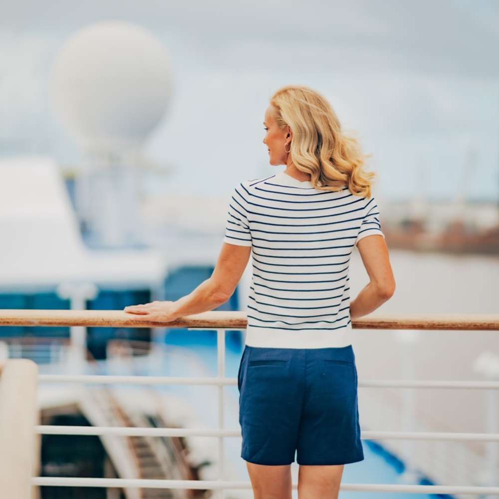 lady on deck