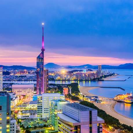 Photo overview of Fukuoka
