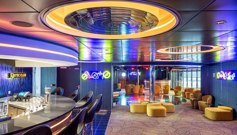 MSC Euribia Bars - Attic Club