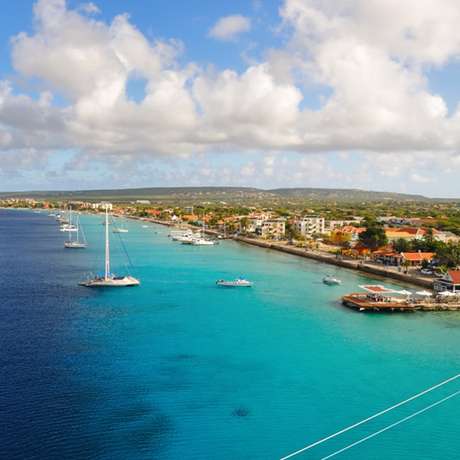 Photo overview of Kralendijk, Bonaire