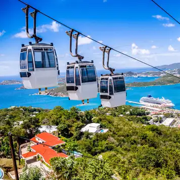 Image related to Charlote Amalie St Thomas United States Virgin Islands Skyride Aerial Tram