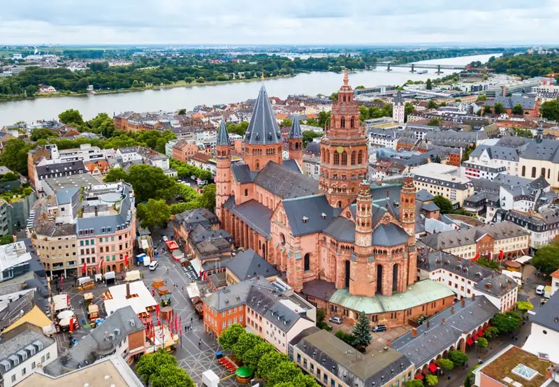 Mainz, Germany - Overnight onboard