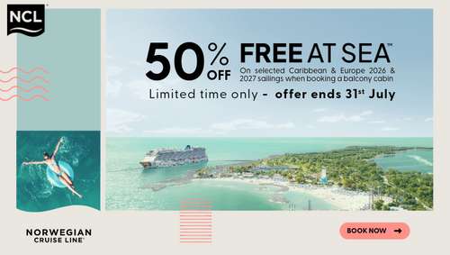 ncl - half price fas - ig promotional banner