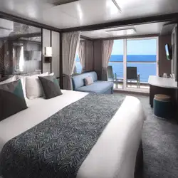 Image related to Aft-Facing Club Balcony Suite