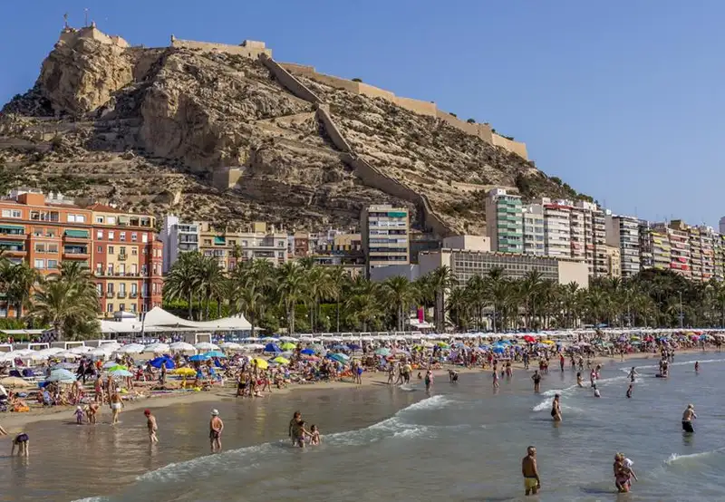 Playa del Postiguet Alicante Spain