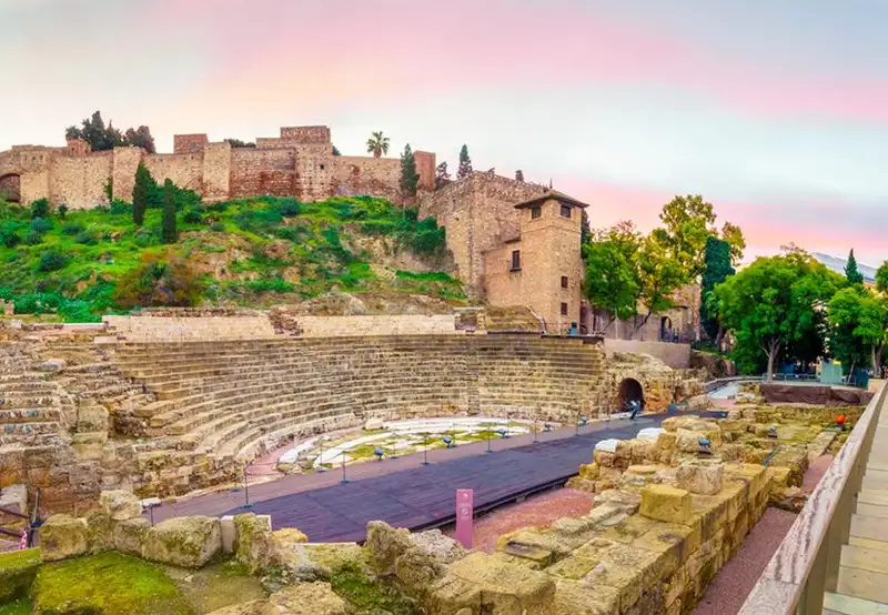 Roman Theatre Malaga Spain