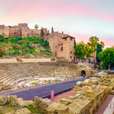 Roman Theatre Malaga Spain
