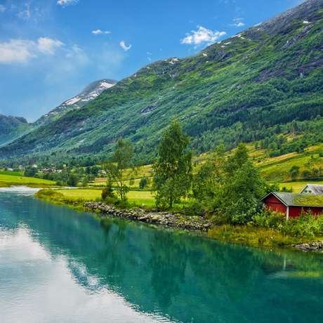 Photo overview of Flåm