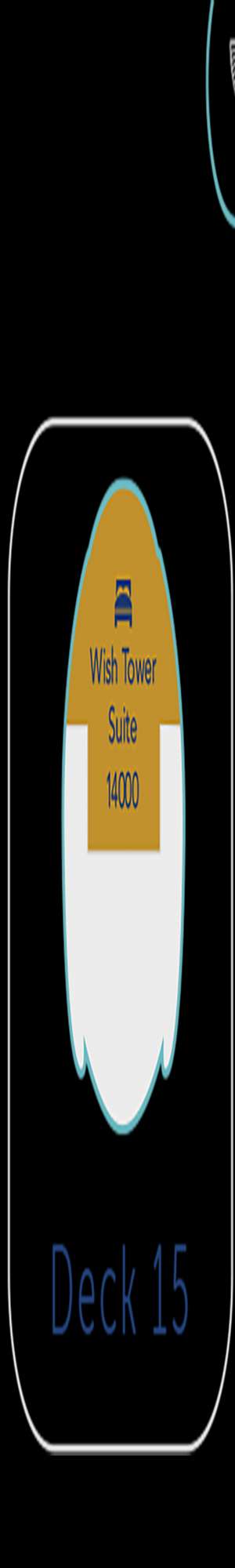 Deck plan for Disney Wish