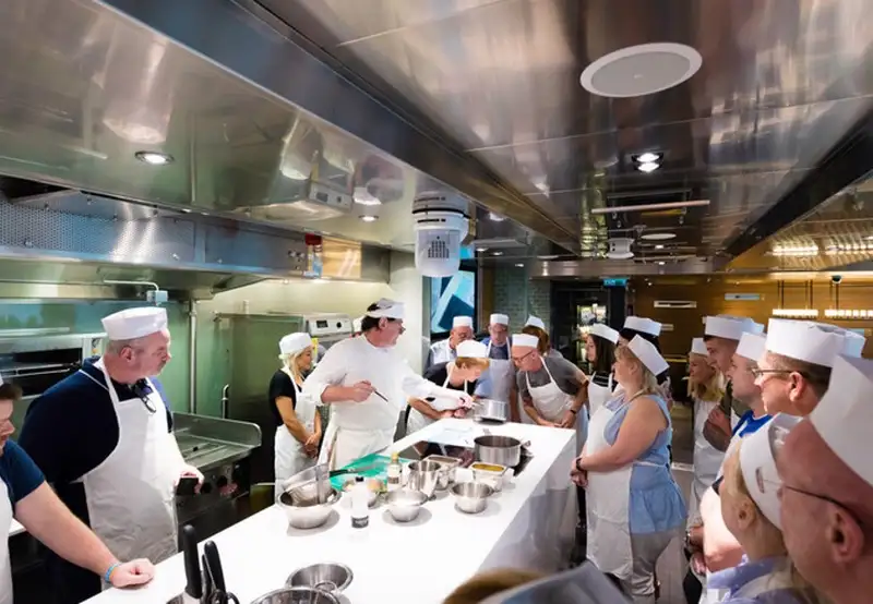 Cooking classes at Britannia