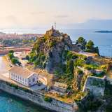 Old Fortress Corfu Town Greece