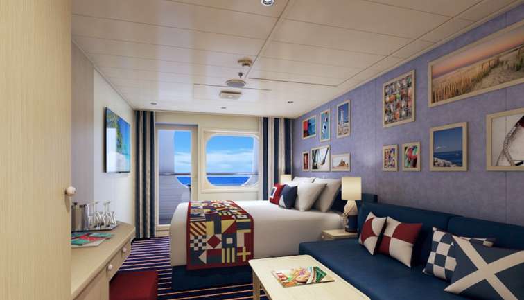 Family Harbour Balcony Cabin