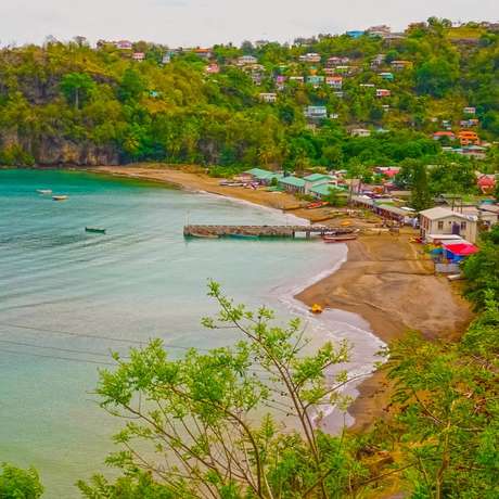 Photo overview of Castries, St. Lucia