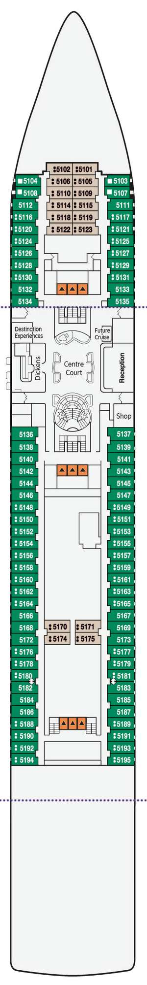 Deck plan for Ambience