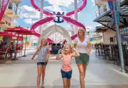 family in the Boardwalk