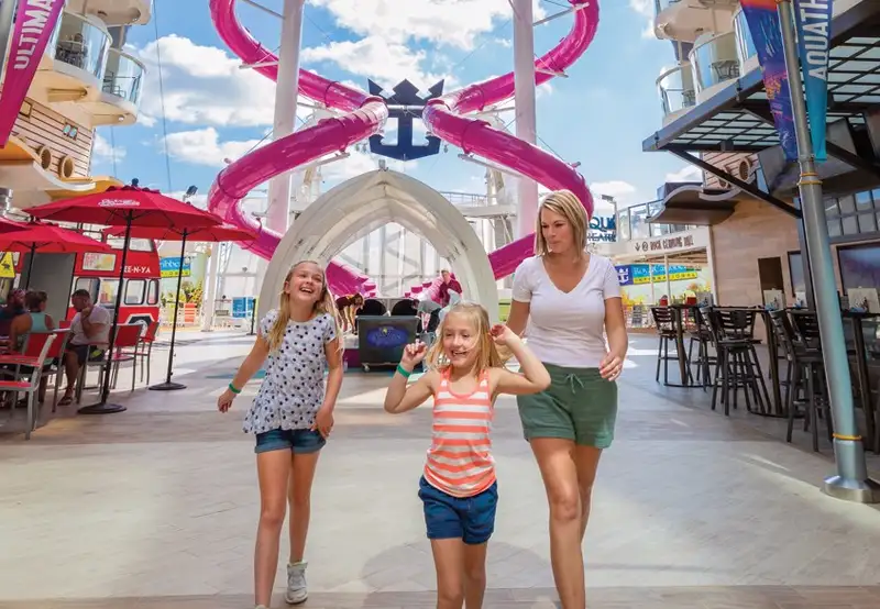 family in the Boardwalk