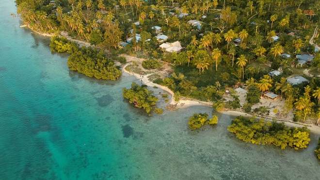 Discover Vanuatu's largest island, a paradise of blue holes, beaches and wrecks.
