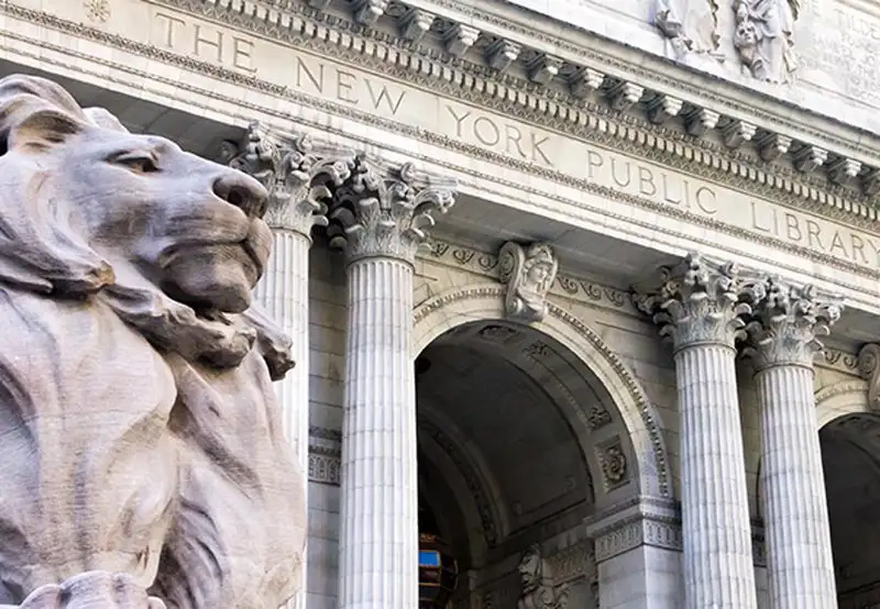 New York Public library New York USA