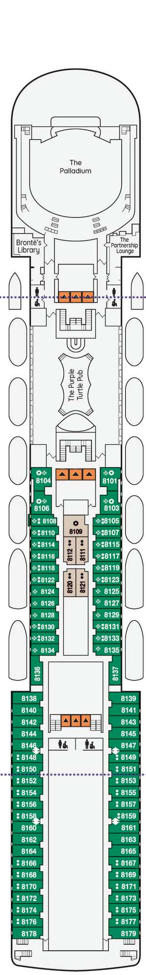 Deck plan for Ambience