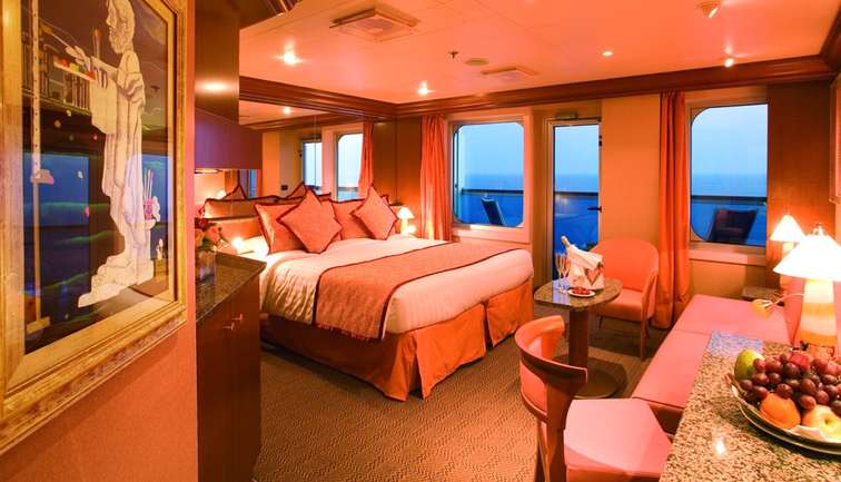 A suite onboard